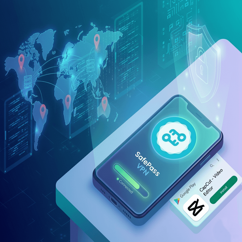 How to Access Geo-Restricted Apps with SafePass VPN: Unlock TikTok, CapCut & More